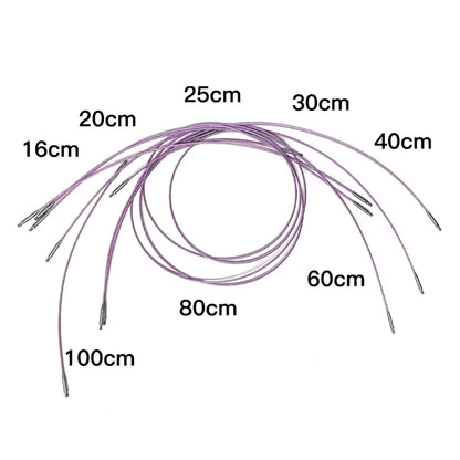 Interchangeable Crochet Needles Rope Circular Knitting Needles