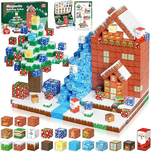 Magnetic Building Blocks Mine World Magnet Cube for Stacking