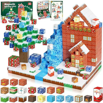 Magnetic Building Blocks Mine World Magnet Cube for Stacking