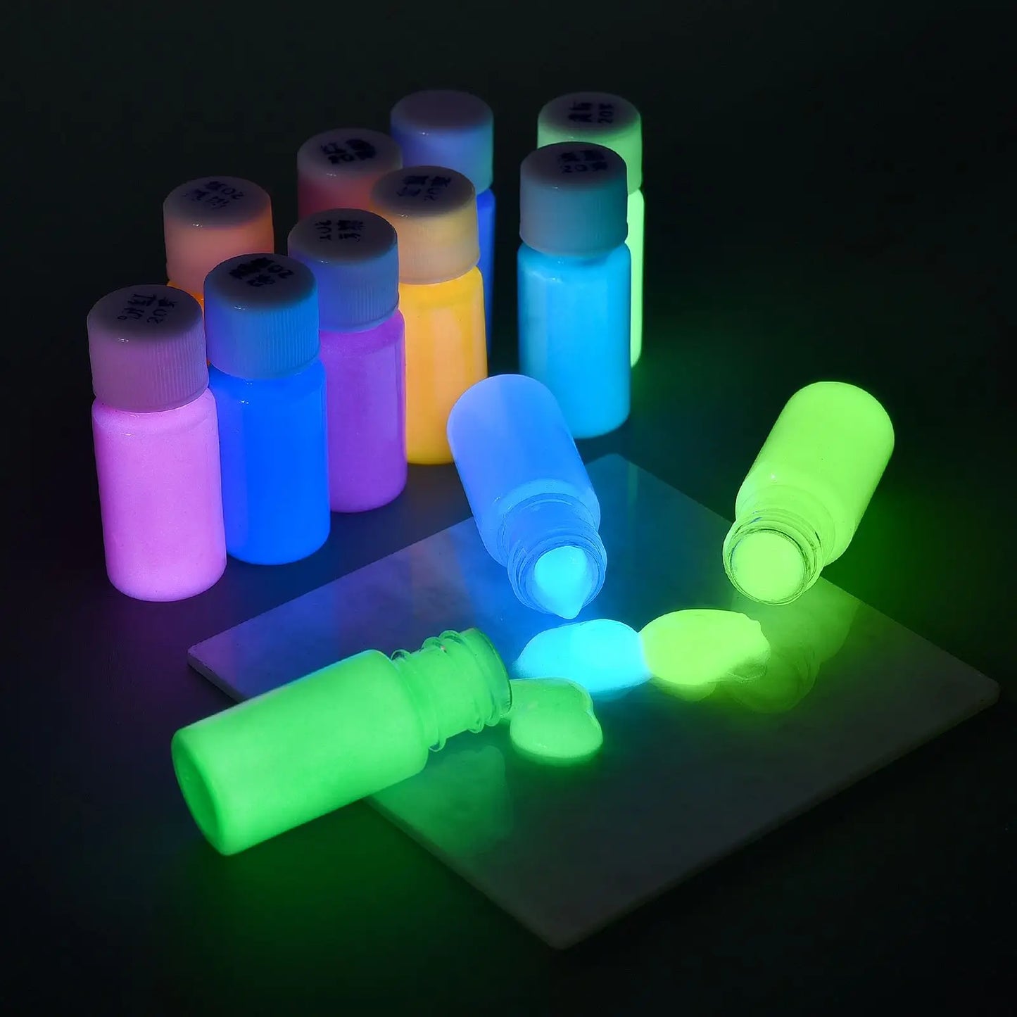 20/30g Fluorescent Pigment Long-Lasting Luminous Paints Auto Glow Glow