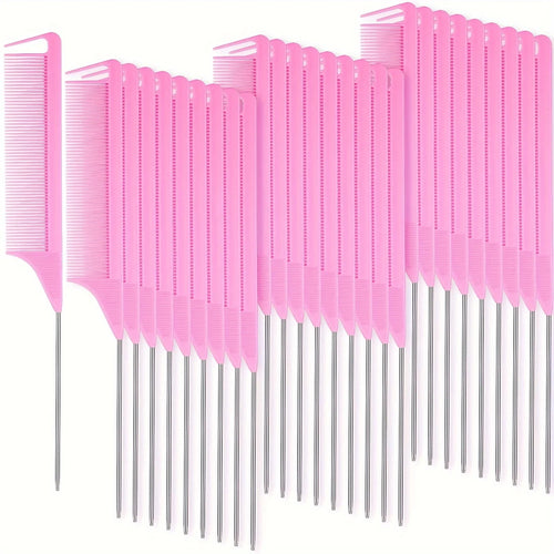 30 piece pointed tail comb set, suitable for hairstyle design, plastic