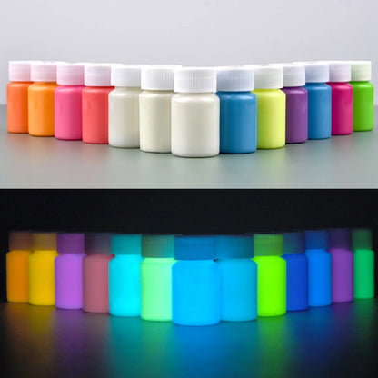 20/30g Fluorescent Pigment Long-Lasting Luminous Paints Auto Glow Glow