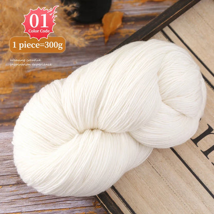300g Alpaca Wool Yarn in Multiple Optional Colors, Used for Knitting