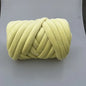 1KG 1000G Super Velvet Chunky Yarn Thick Bulky Giant Thread White Bag