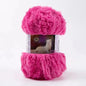 Skeins Faux Fur Yarn Soft Fluffy for Crocheting Fur Mink Hat Hand