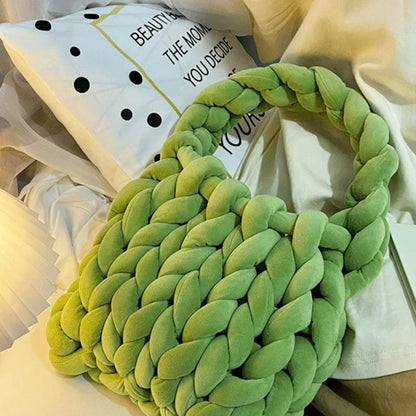 1KG 1000G Super Velvet Chunky Yarn Thick Bulky Giant Thread White Bag