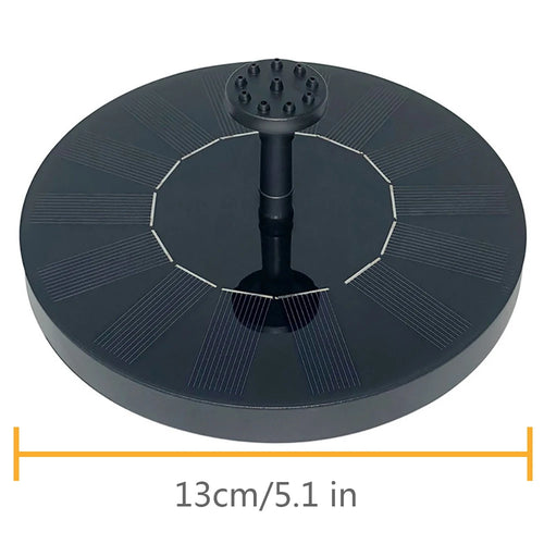 Waterfall Fountain Mini Solar Water Fountain Pool Pond Garden