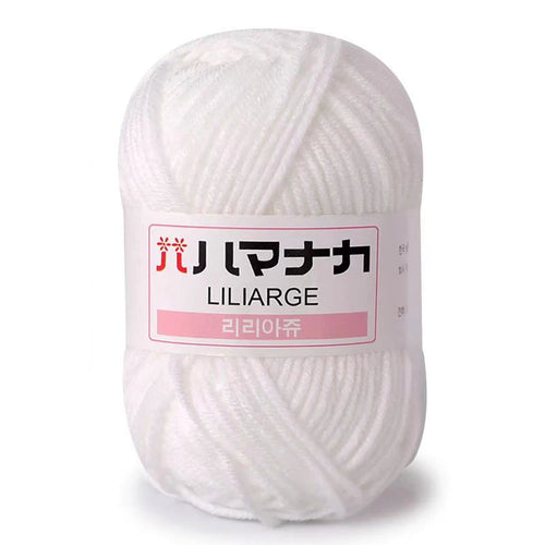 25g Soft Milk Cotton Knitting Yarn Anti-Pilling High Quality Knitting