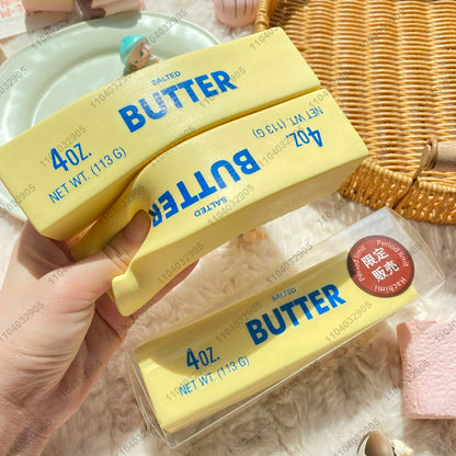 Butter Stick Squishy Toy Slow Rising Squeeze Toy Butter Bar Brick