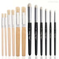 Miniature Paint Brushes Drybrush Set, Detail Paint Brushes for