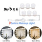 LED Detachable Bulbs Professional Makeup Mirror Lamp USB Power