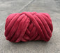 1KG 1000G Super Velvet Chunky Yarn Thick Bulky Giant Thread White Bag
