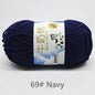 50Gram/Set Milk Cotton Yarn Crochet Line High-quality 5 Strand Milk