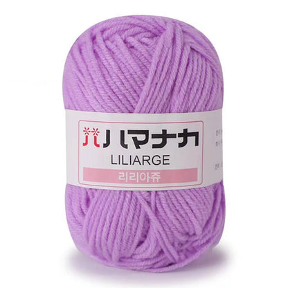 25g Soft Milk Cotton Knitting Yarn Anti-Pilling High Quality Knitting