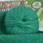 250g Large Bag of Colorful Glittery Wool Mohair Yarn, DIY Materials