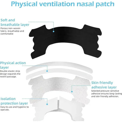 30/90/150pieces, Anti Snoring Nose Patch Set Extra Strength Nasal