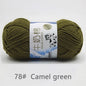 50Gram/Set Milk Cotton Yarn Crochet Line High-quality 5 Strand Milk