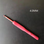 Crochet Hook Needle Silicone Handle Aluminum Crochet Needle Set