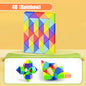 Colored Magic Cube Toys Magic Rule Snake Multi-color Puzzle Fidget