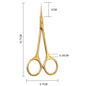 Stainless Steel Cuticle Scissors Dead Skin Remover For Nails Art