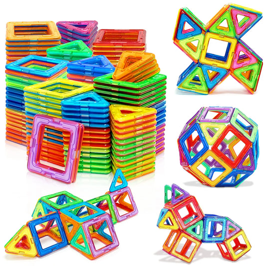 Magnetic Building Blocks DIY Magnets Toys medium size STEM Toys