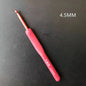 Crochet Hook Needle Silicone Handle Aluminum Crochet Needle Set