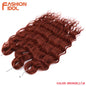 Anna Hair Synthetic Loose Deep Wave Braiding Hair Extensions 24 Inch
