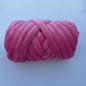 1KG 1000G Super Velvet Chunky Yarn Thick Bulky Giant Thread White Bag