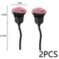Pink Rose Soft Brush For Manicure Nail Art Dust Brush Nail Dust Brush