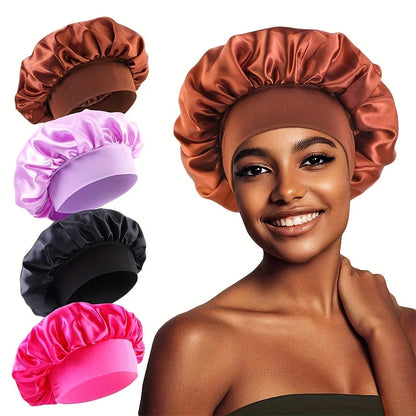 Satin Bonnet Silk Hair Bonnet for Sleeping, Sleep Bonnets for Women