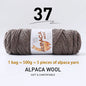 500g High-Quality Alpaca Wool Yarn 245 Thick Wool Yarn Casual Knitting