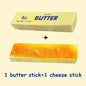 Butter Stick Squishy Toy Slow Rising Squeeze Toy Butter Bar Brick
