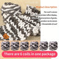 6 Thread Balls+1 Teddy Bear Jewelry Handmade Gift Woven Scarf Thread