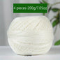 1PC Premium Mercerized Silk Lace Yarn Bundle-Soft, Durable, Vibrant