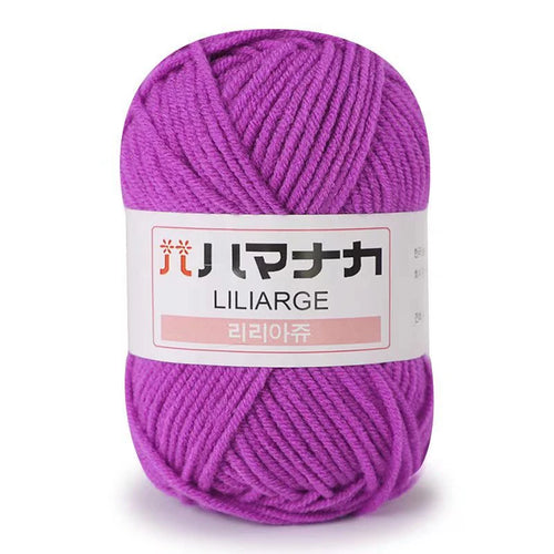 25g Soft Milk Cotton Knitting Yarn Anti-Pilling High Quality Knitting