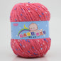 High Quality Worsted Wool Thread Colorful Eco-dyed Needlework Baby