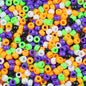 100/200/400pcs 6x9mm Solid Color Large Hole Pony Beads DIY Jewelry