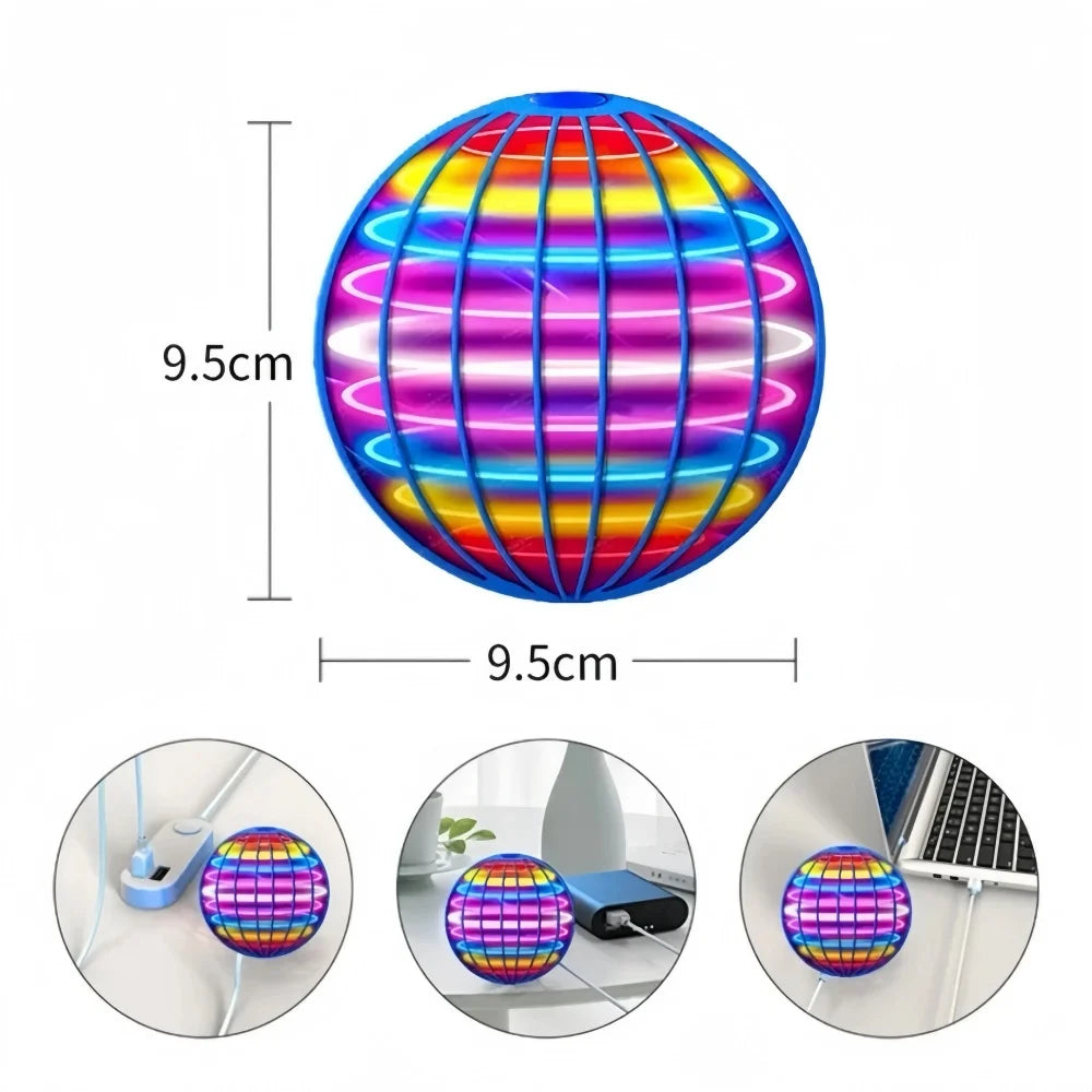  Flying Ball Children's Hand Controlled Color LED Cosmic Globe 360