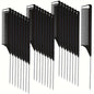 30 piece pointed tail comb set, suitable for hairstyle design, plastic