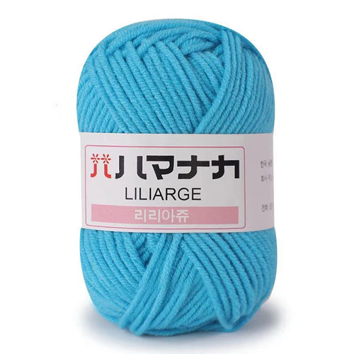 25g Soft Milk Cotton Knitting Yarn Anti-Pilling High Quality Knitting