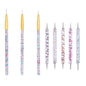 5/20Pcs Nail Art Brush Design Tip Painting Drawing Carving Dotting Pen
