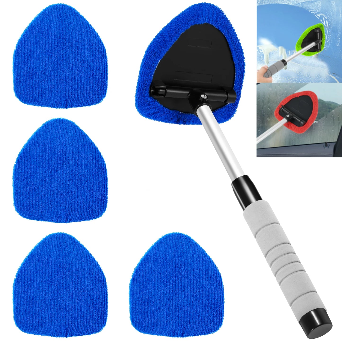Car Windshield Water Scraping Telescopic Car Glass Car Window Wiper