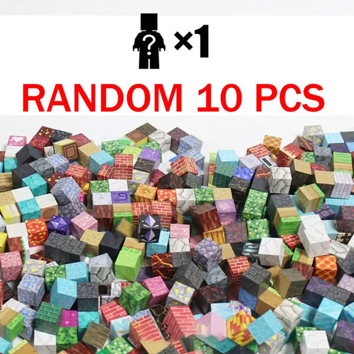 10-500PCS Magnetic Building Blocks Toy DIY Magnet Set Bricks Mini