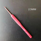Crochet Hook Needle Silicone Handle Aluminum Crochet Needle Set