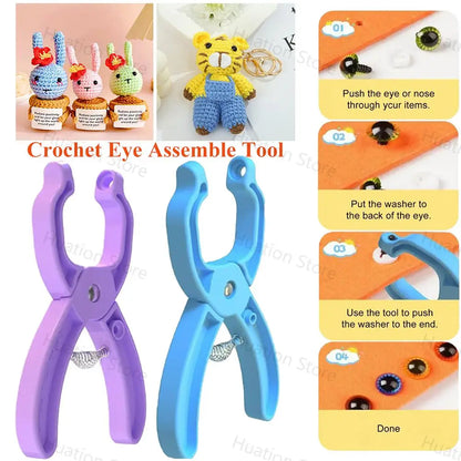 Safety Eye Tool Auxiliary Tool For Attaching Safety Eye Plush Toy Eye