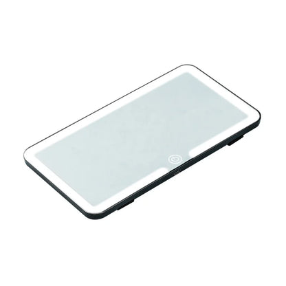 Car Interior Mirrors Sun Visor Plate LED HD Makeup Mirror for Girls