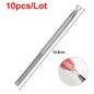 Double-ended Stainless Steel Cuticle Pusher Dead Skin Push Remover For
