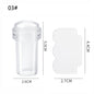 Nails Art Stamping Plates Kit French Manicure Design Plate Stamp