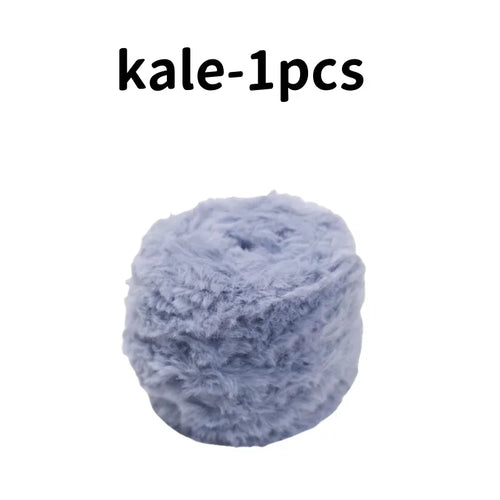 1 Skein 100 Grams Super Soft Fur Yarn Chunky Fluffy Faux Fur Yarn