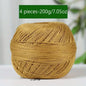 1PC Premium Mercerized Silk Lace Yarn Bundle-Soft, Durable, Vibrant